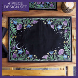 Lunar Blooms Placemat Set