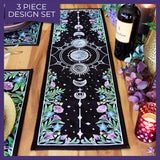 Lunar Blooms Table Runner Set