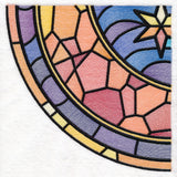 Stained Glass Crescent Moon Set