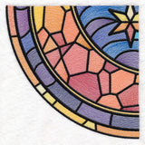 Stained Glass Crescent Moon Set