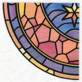 Stained Glass Crescent Moon Set