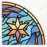 Stained Glass Crescent Moon Set