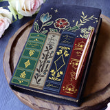 Gilded Books & Blooms (Applique)