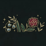 Gilded Books & Blooms (Applique)