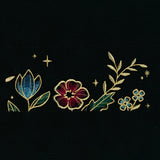 Gilded Books & Blooms (Applique)
