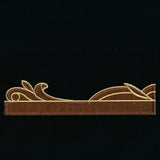 Gilded Books & Blooms (Applique)