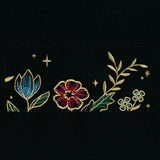 Gilded Books & Blooms (Applique)