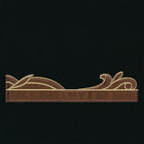 Gilded Books & Blooms (Applique)