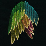 Gilded Rainbow Wing Pair Set (Split)