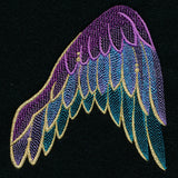 Gilded Rainbow Wing Pair Set (Split)