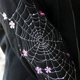 Delicate & Dainty Floral Spiderweb Sleeve Set
