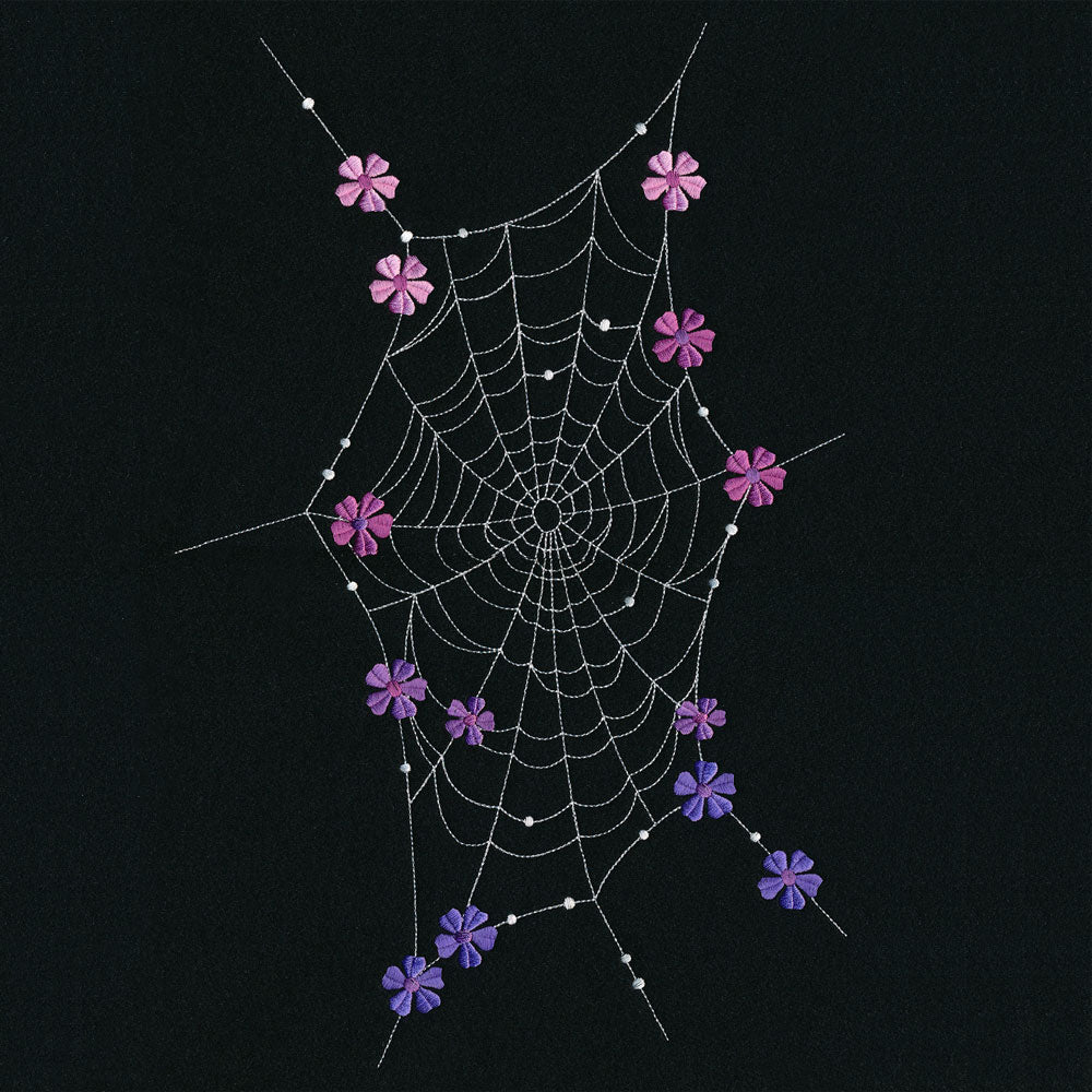 Delicate & Dainty Floral Spiderweb Sleeve Set