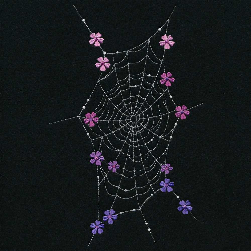 Delicate & Dainty Floral Spiderweb Sleeve Set