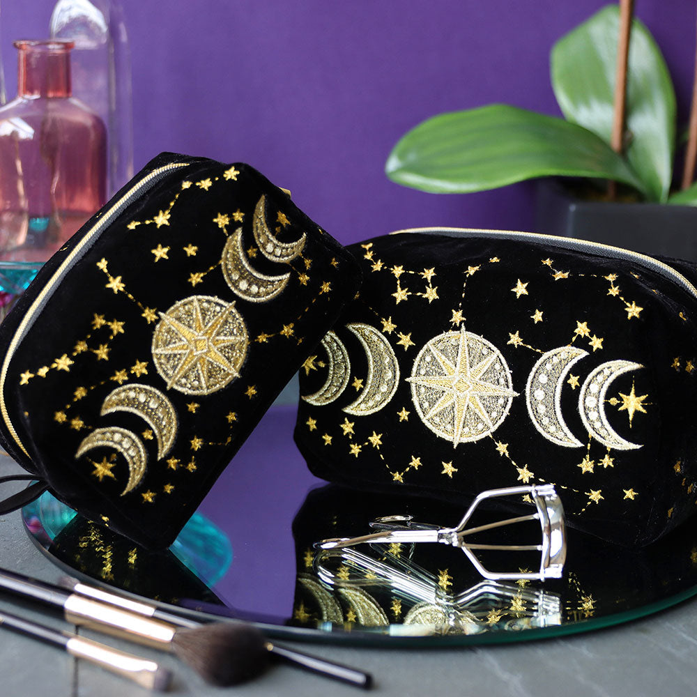 Moon Phases 3D Makeup Bag