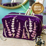 Gilded Lavender 3D Makeup Bag