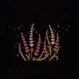 Gilded Lavender 3D Makeup Bag