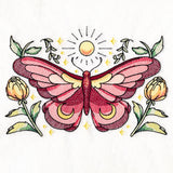 Celestial Butterfly and Roses (Split)