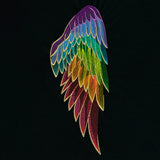 Gilded Rainbow Wing Pair Set