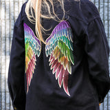 Gilded Rainbow Wing Pair Set