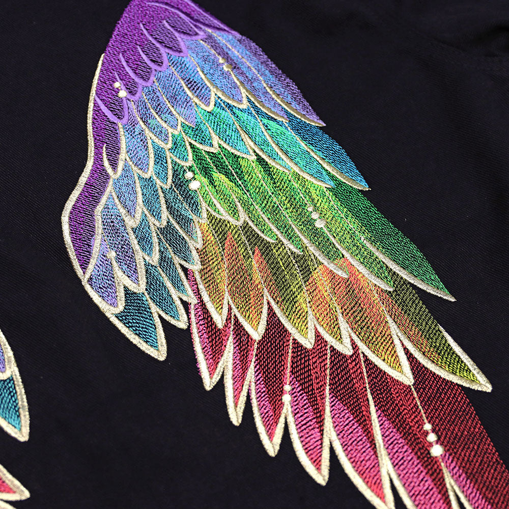 Gilded Rainbow Wing Pair Set