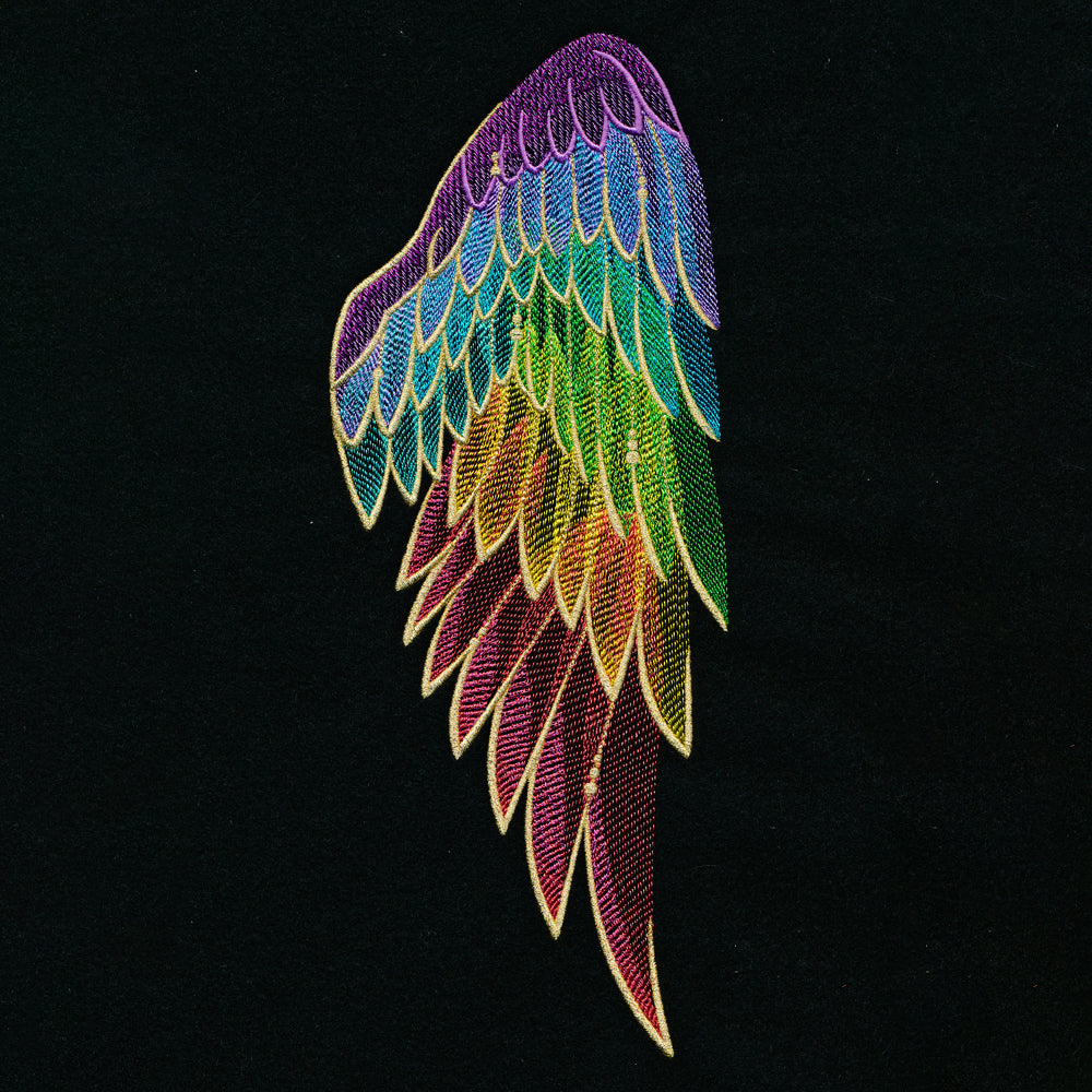 Gilded Rainbow Wing Pair Set