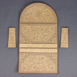 Western Leather Tooling 3D Purse (In-the-Hoop)