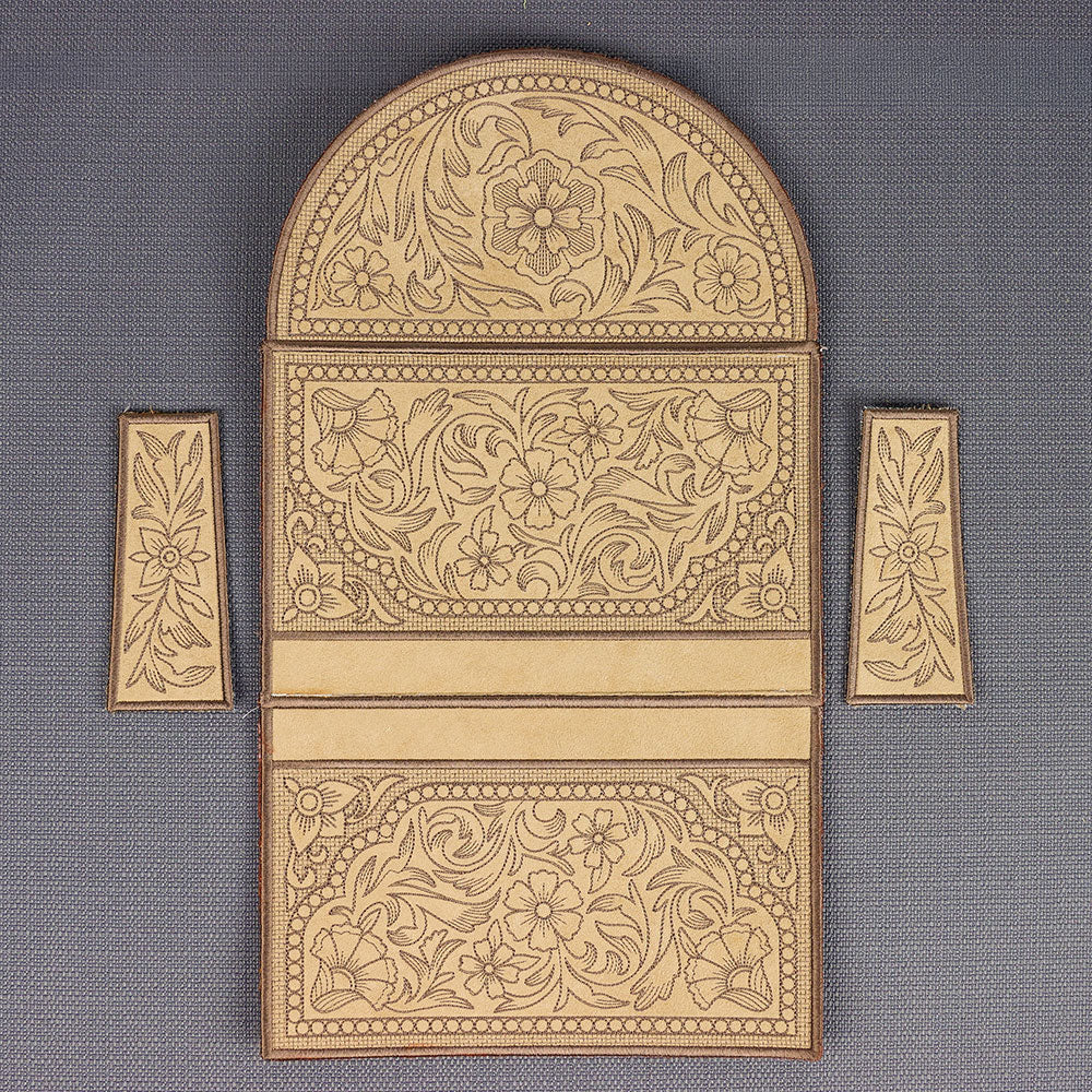 Western Leather Tooling 3D Purse (In-the-Hoop)