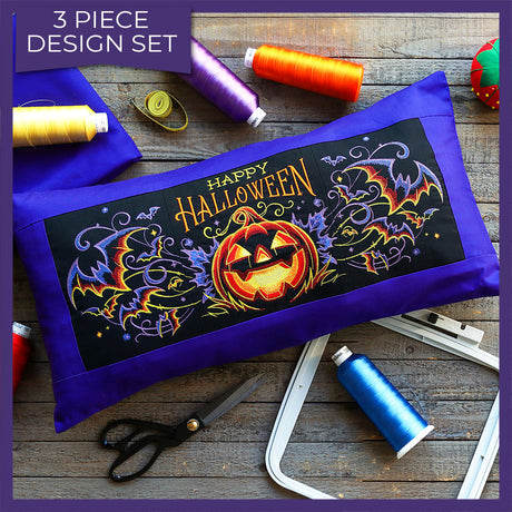 Spooky Jack o' Lantern Build-a-Scene Set