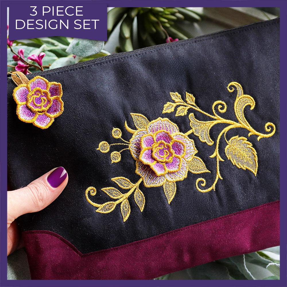 Gilded Bloom (Layered Lace)