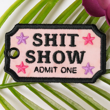 Shit Show Keychain (In-the-Hoop)