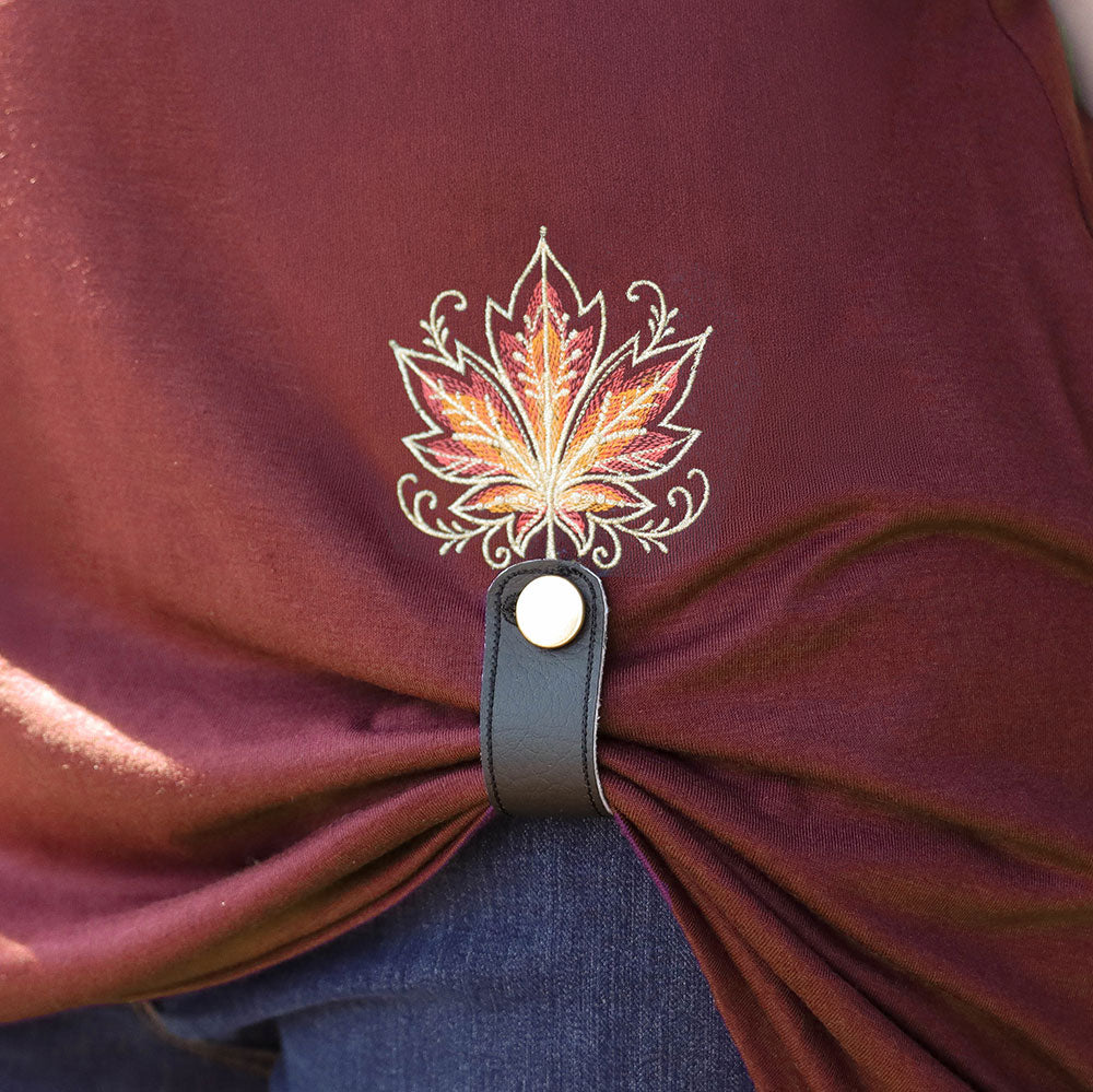 Gilded Mirage Maple Leaf Garment Cinch