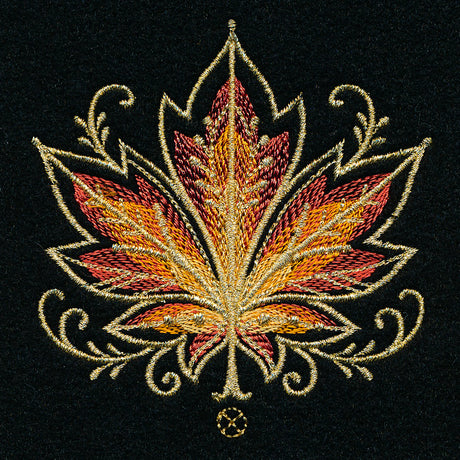 Gilded Mirage Maple Leaf Garment Cinch