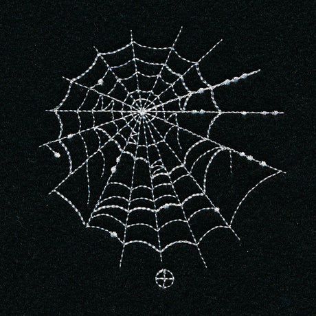 Spiraling Spiderweb Garment Cinch