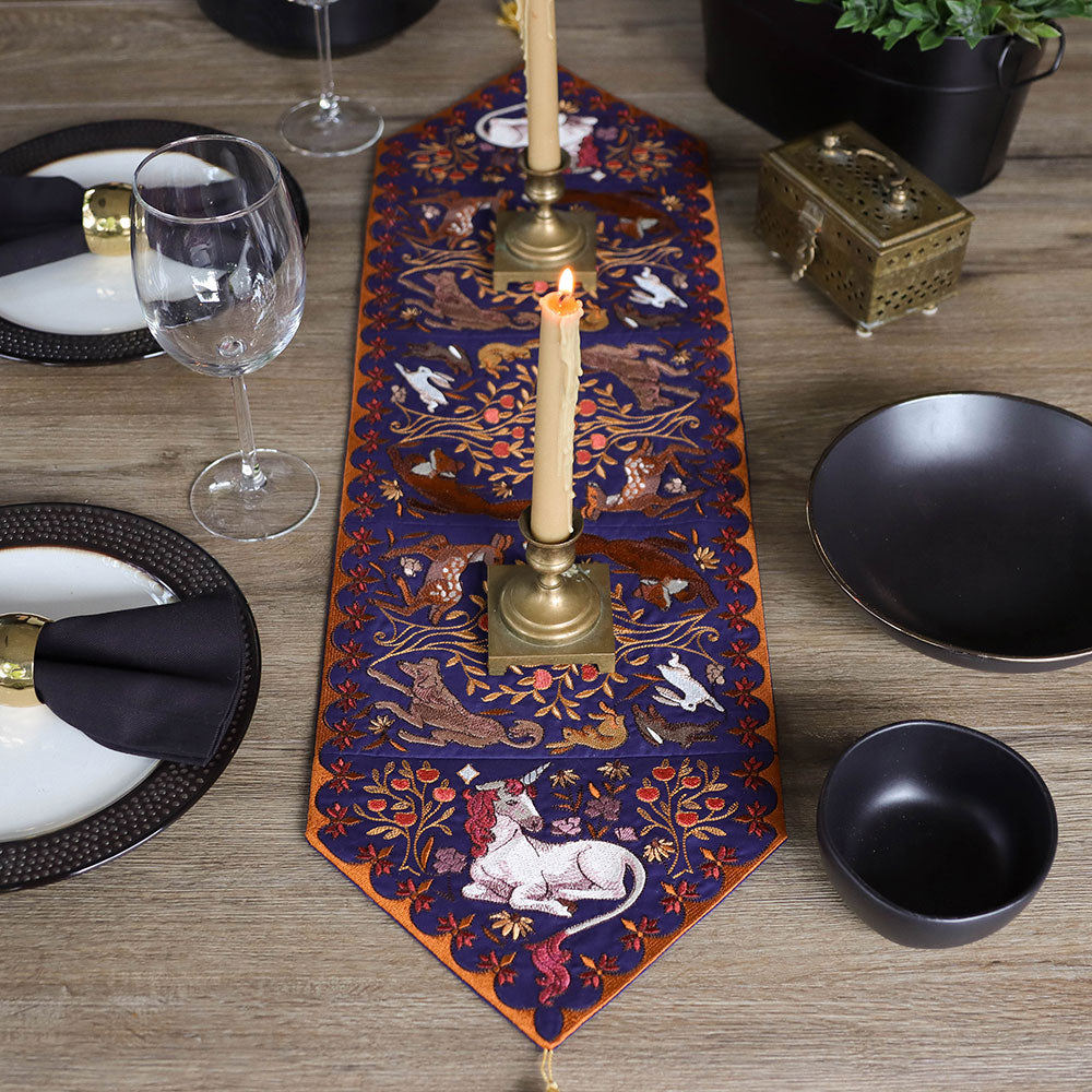Fall Tapestry Table Runner Set