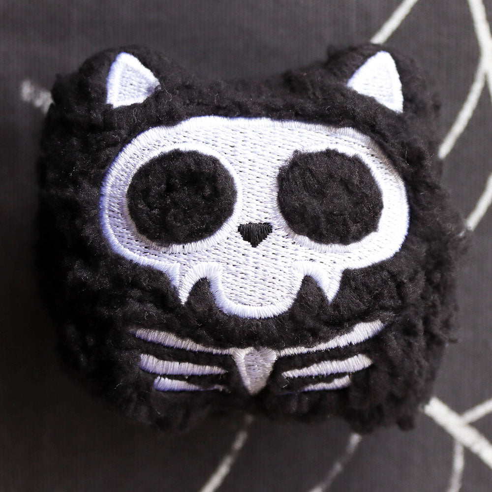 Skeleton Kitty Stuffie (In-the-Hoop)