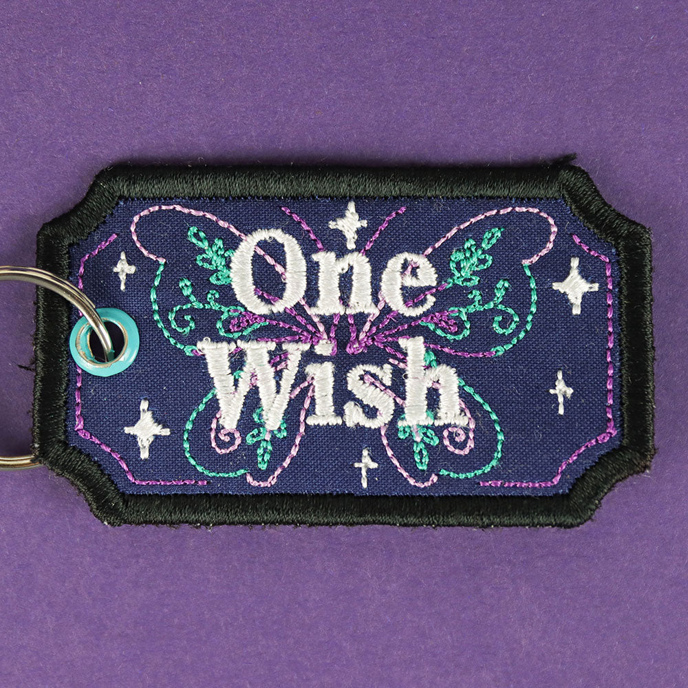 Wish Ticket Keychain (In-the-Hoop)