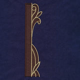 Gilded Christmas Books & Blooms (Applique)