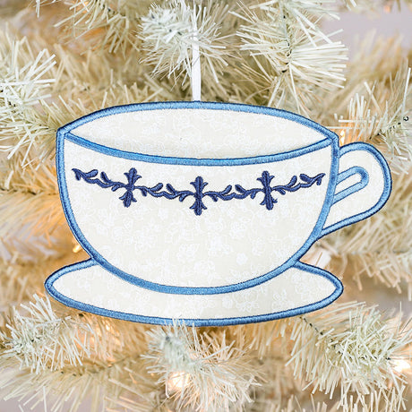 Teacup Gift Card Holder (In-the-Hoop)