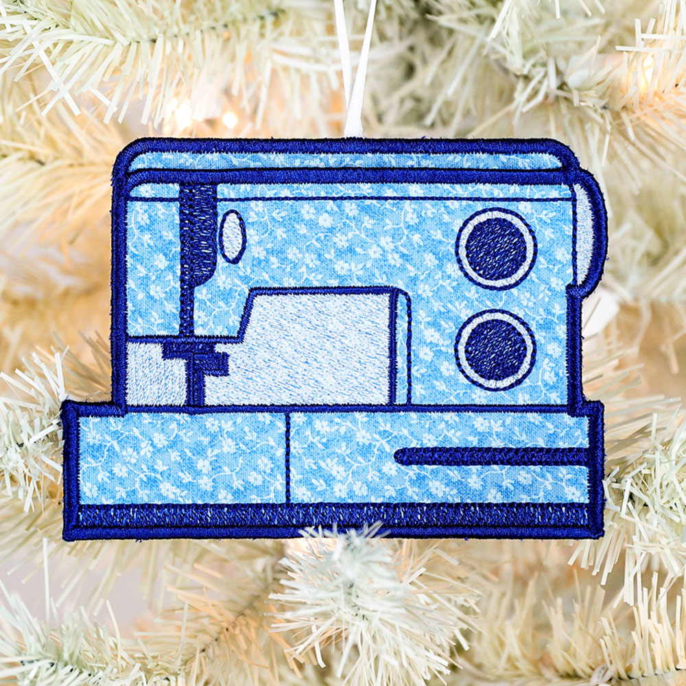 Sewing Machine Gift Card Holder (In-the-Hoop)