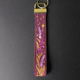 Gilded Lavender Wristlet Strap (In-the-Hoop)