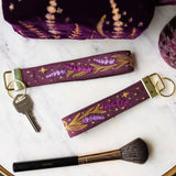 Gilded Lavender Wristlet Strap (In-the-Hoop)