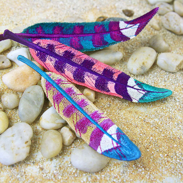 Desert Sunrise Feather (Freestanding) – Urban Threads