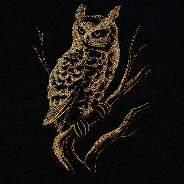 Midnight Glimmer Owl
