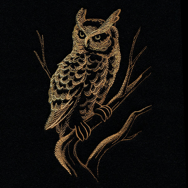 Midnight Glimmer Owl