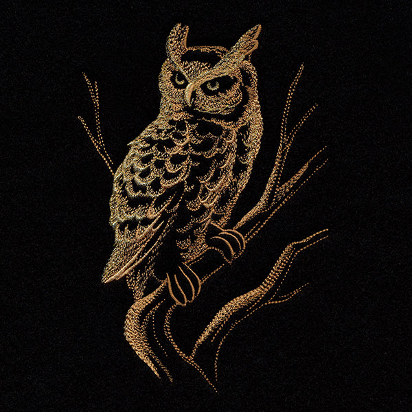 Midnight Glimmer Owl