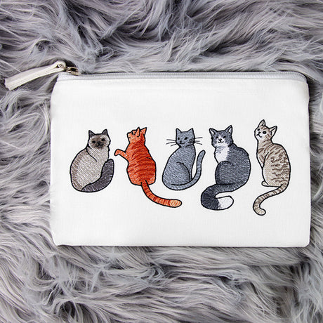 Hey Meow Cat Border