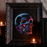 Dark and Eerie Skull