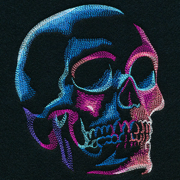 Dark and Eerie Skull
