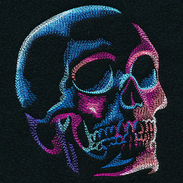 Dark and Eerie Skull