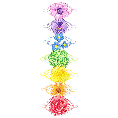 Rainbow in Bloom